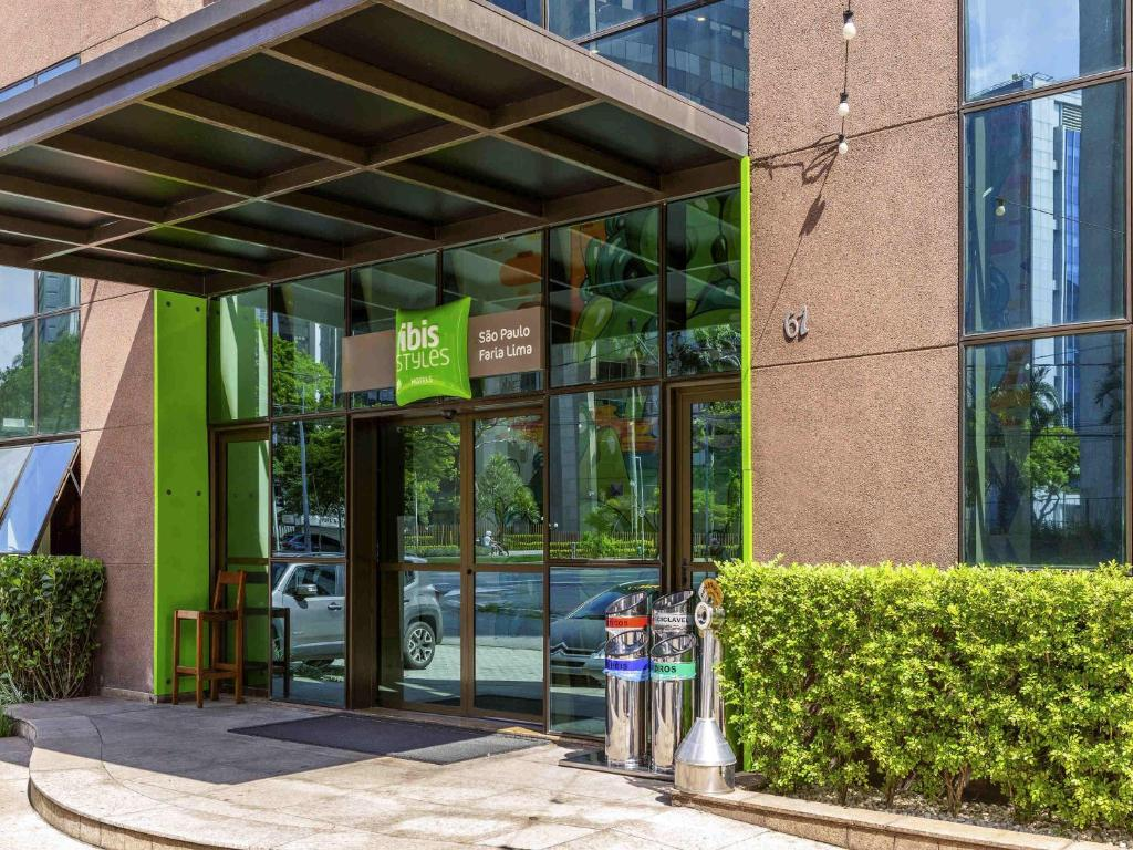 Fachada do ibis Styles São Paulo Faria Lima